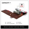 CONTACT'S Men Wallet Credit Card Holder RFID Blocking Aluminium Box for Men Automatic Pop Up Card Case