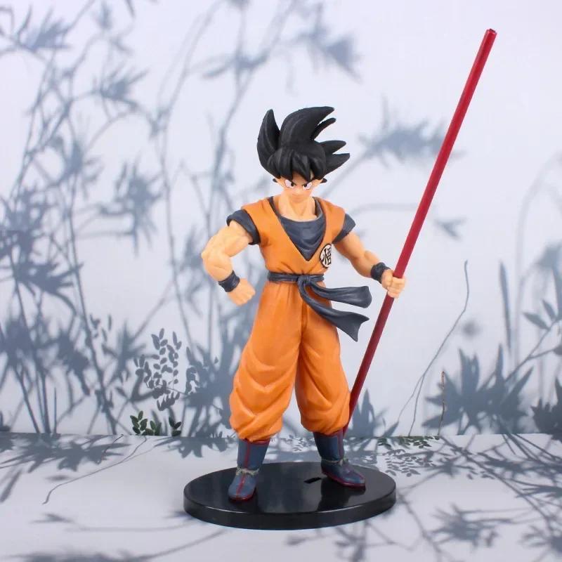 18/22cm Dragon Ball Son Goku Super Saiyan Anime Figure Vegeta DBZ Action Figures Model Gifts Collectible Figurines for Kids