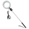 LED Selfie Fill Light Portable LED Ring Lamp 3 Mode Adjustable with Tripod for Makeup Video Live USB Powered