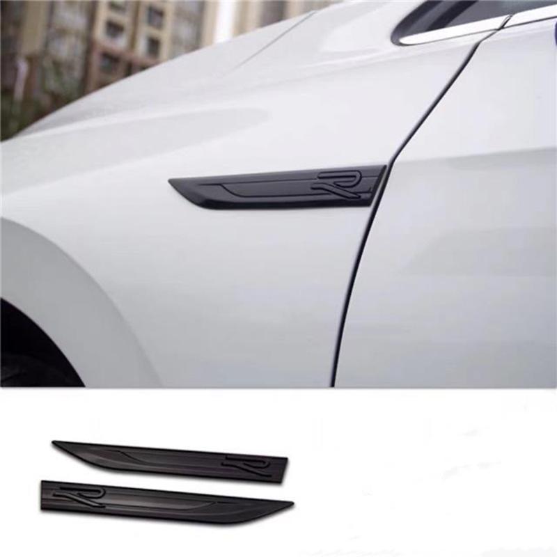2 шт. новый значок R Blade эмблема для GOLF 7 8 GTI Magotan B8 Passat автомобиль крыло логотип наклейка