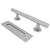 Barn Door Handle Stainless Steel DoubleSide Pull Handle for Door Garage Barn Shed Closet