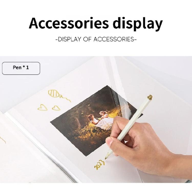 Фотоальбом на клейкой основе, альбом-скрапбукинг для фотографий, DIY, альбом с льняной обложкой, 40 страниц, для семьи, свадебный подарок