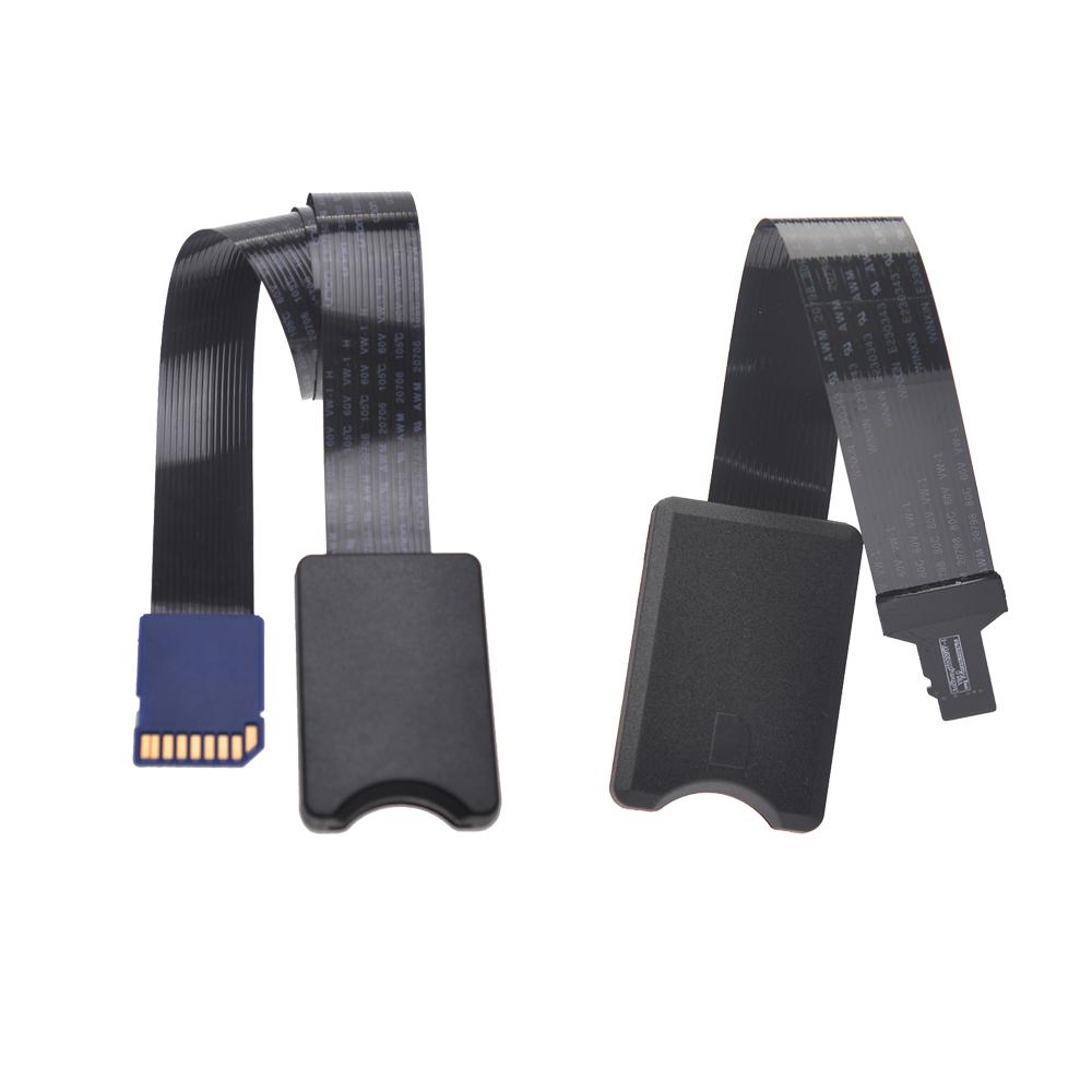 TF Micro SD Male to Female Extension Cable Card Reader Extender Adapter 8.5cm 15cm for Car GPS Dash Cam Security Camera Surveillance Recorder