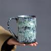 Large-Capacity Kiln Change Water Cup Ceramic Creative Coffee Cup Hot-Selling Ceramic Cup Middle East Kiln Change Cup
