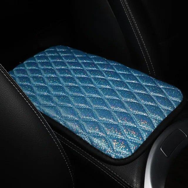 Утолщенный автомобильный подлокотник, чехол для подлокотника, коврик для консоли, внутренний дышащий автомобильный подлокотник, ящик для хранения, коврики, аксессуары, универсальные