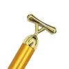 2025 Facial massager rollers Golden 3D roller electric facial rollers and T-shaped facial roller massager set