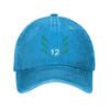 Racing Lucky Number  Kimi Fans Sport Retro Cowboy Washed Baseball Caps Unisex  Denim Golf Hat For Women Rock Snapback Cap