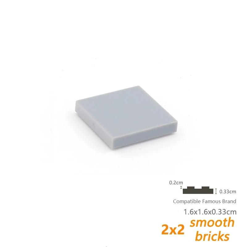 10PCS Puzzle Particle 3068 2x2 Tire Building Blocks Kit High-Tech Board Light Panel Bricks Toys Children Gifts