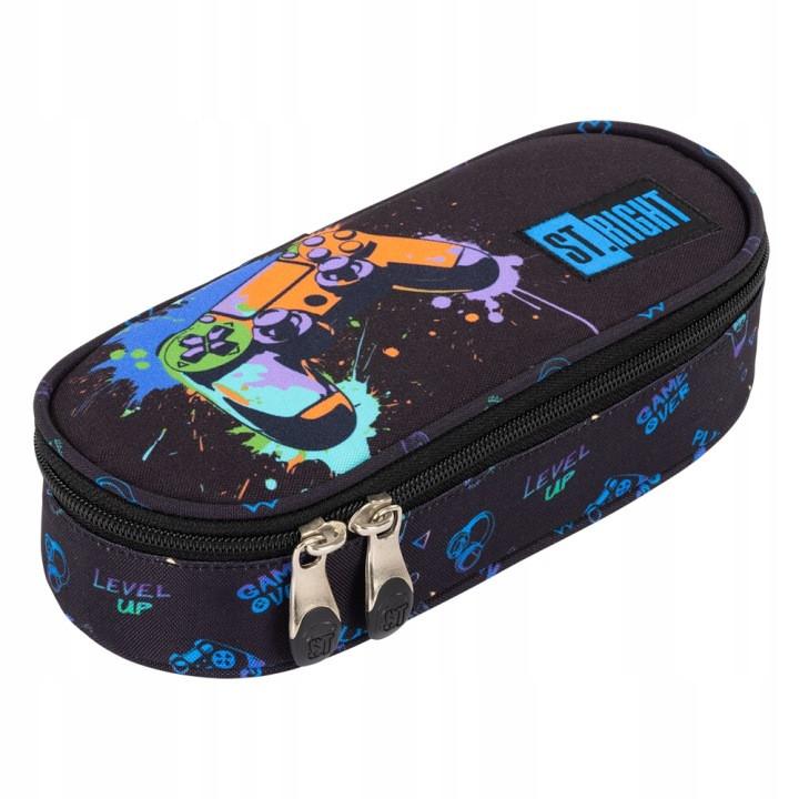 School Pencil Case with Flap PC1 St.Right Game Pad