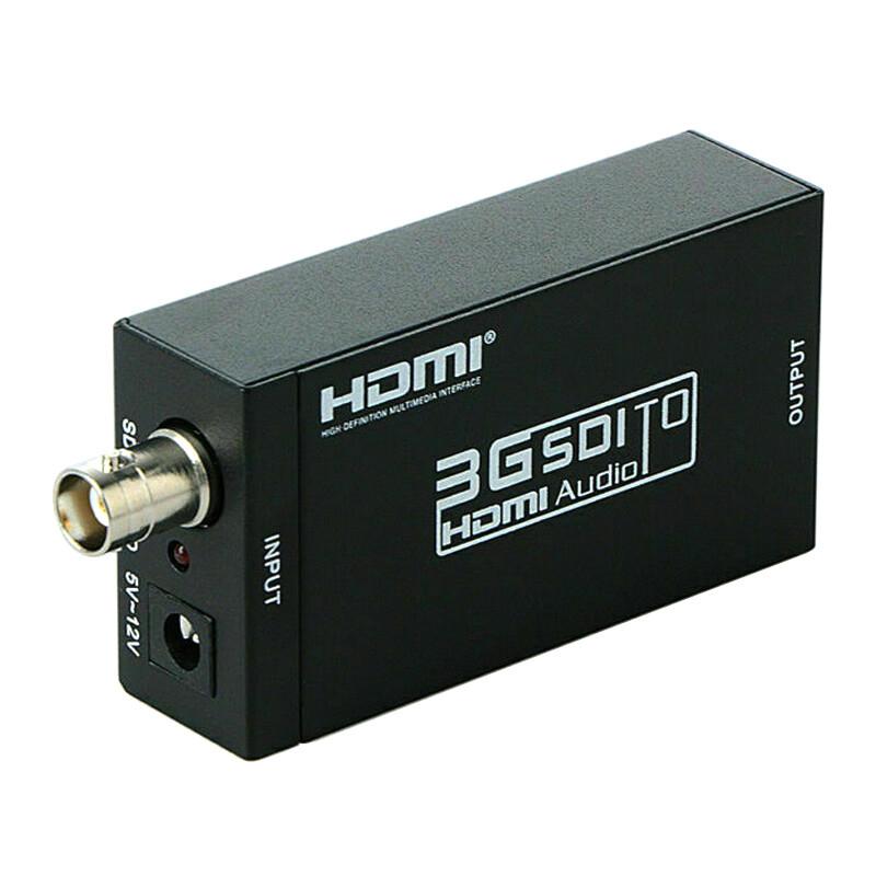 HDMI Extender Over SDI RG6 Coax Cable HD 1080P 60Hz Video Audio Sender Receiver
