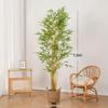 Bionic Bamboo Decor: New Chinese Style Faux Bamboo Plant for Living and Tea Rooms