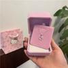 925 Silver Kitty Necklace Cute Pendant Rhinestone Box Chain for Women Teen Girls Daily Wear
