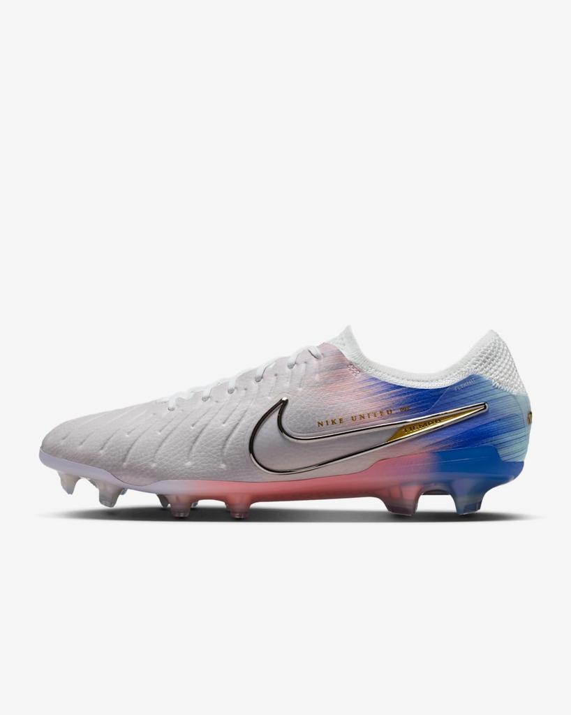 IB2467-001 Nike United Tiempo Legend 10 Elite FG Vast Grey Racer Blue (Мужской)
