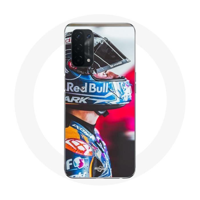 Coque pour Oppo A74 5G - MANIACASE - Miguel Oliveira Moto GP - Souple - Sombre - Protection et décoration