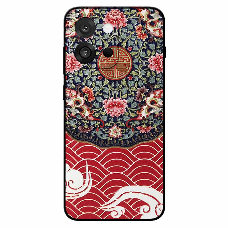 3D Cartoon Emboss Case For OnePlus 13S/ 13T 5G Relief Embossed Silicone Back Cover For OnePlus 13T 13T Animal Funda 1+ 13s Coque
