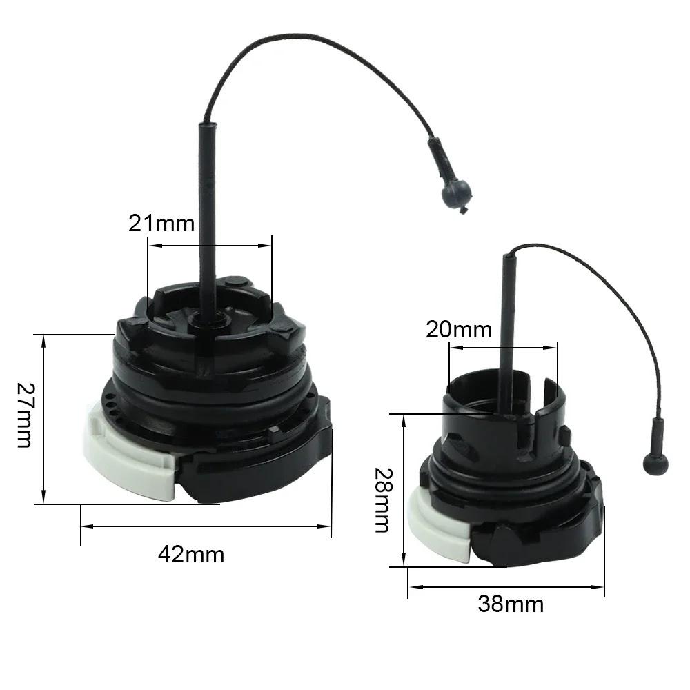 Крышка топливного бака + Крышка маслозаливной горловины для бензопилы STIHL MS250 361 381 251 380 440