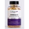 Omega-3 Premium Fish Oil 90 Softgel X 1000mg, Fish Oil, Hydrolyzed Collagen