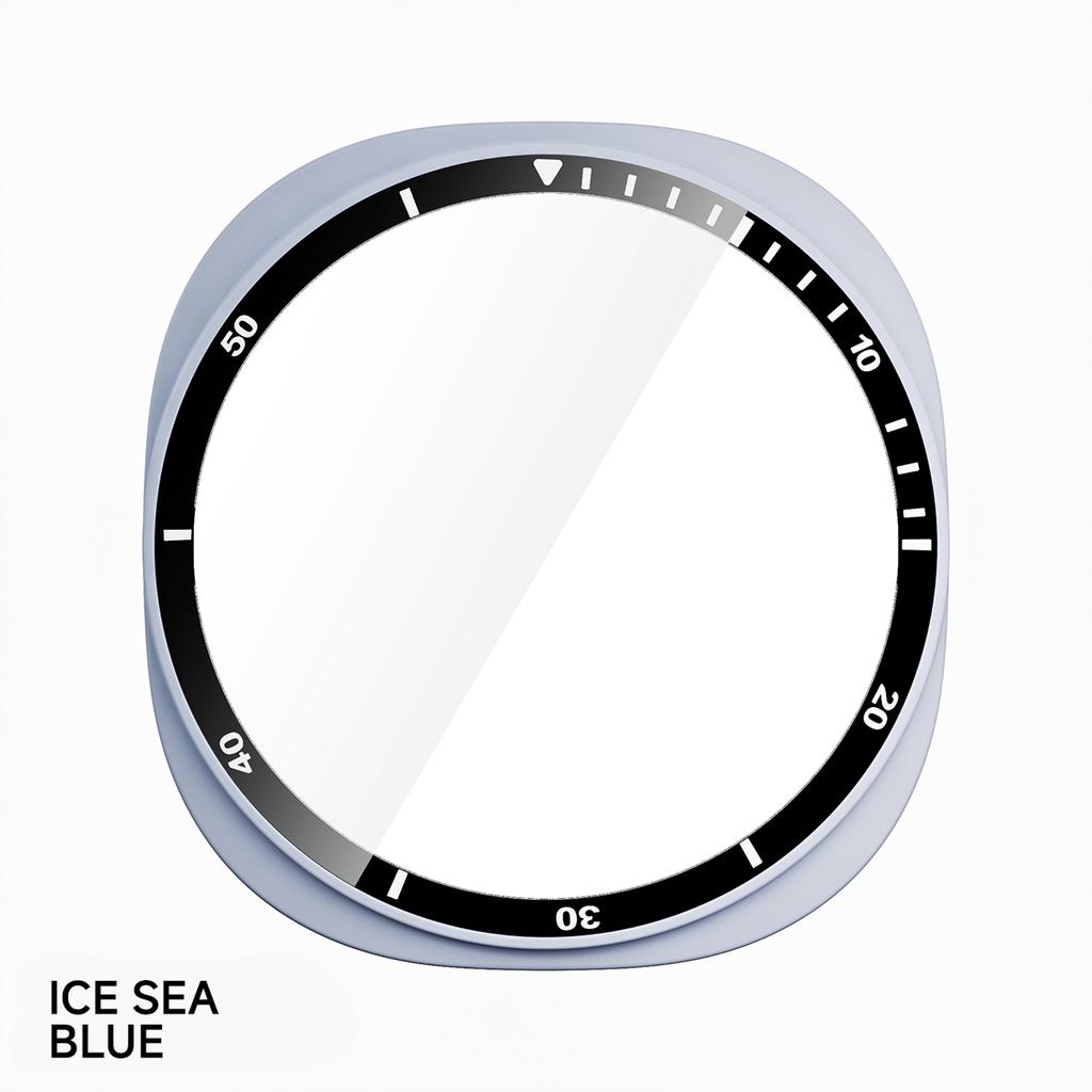Закаленное стекло+ чехол из ПК для Samsung Galaxy Watch 8 44мм Полностью закрывающий защитный бампер для Galaxy Watch 8 40мм Аксессуары