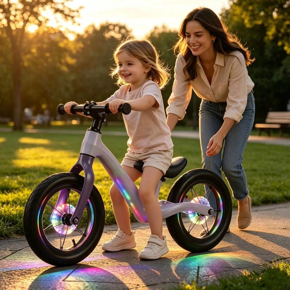 Vibration Sensing Rechargeable LED Light Waterproof Wheel Hub Light Bike Safety Light Decoration