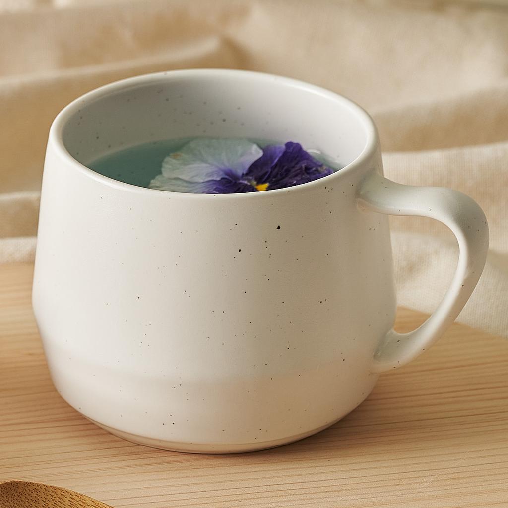 LASSIETTE ARI Керамическая кофейная чашка (270ml) Посуда Посудомоечная машина Духовка Безопасная Синий / Белый