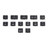 Для Toyota LAND CRUISER FZJ80 1992-1997 55905-60020 Ручка переключателя управления отопителем автомобиля Кнопка управления центральным кондиционером