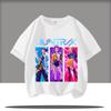 Футболки Мода для девочек Футболка для девочки Мультяшный принт Детская футболка с коротким рукавом Детская одежда Топ