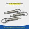 Stainless Steel Self-Locking Telescopic Plunger Pin with Precision Pull Ring