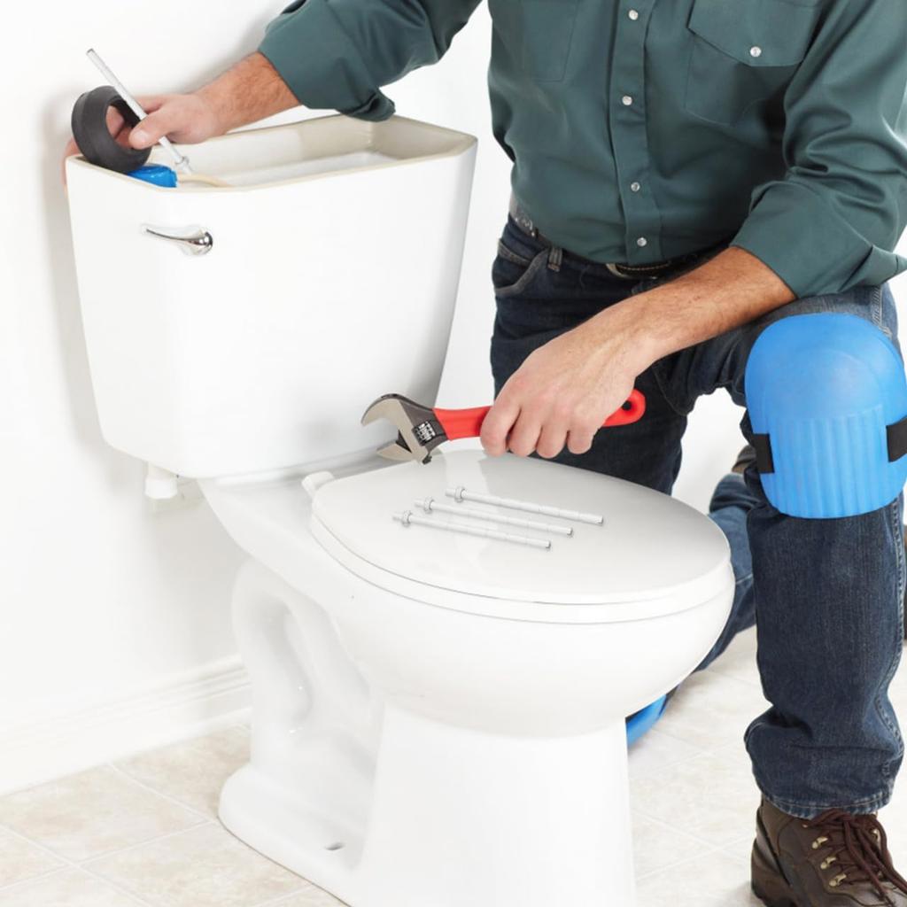 10 шт. стержней кнопки смыва: Рычаг кнопки смыва для унитаза - Кнопки рычаги для бачка унитаза в ванной удлиненные пластиковые белые