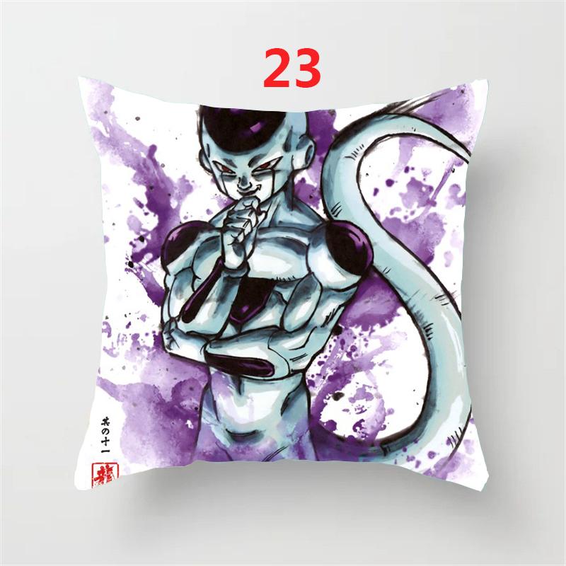 Чехол на подушку Dragon Ball Аниме Мультфильмы Сон Гоку Фигурки Действия 45x45см Квадратный Наволочка Декор Дивана Чехол для Подушки Игрушки Подарки