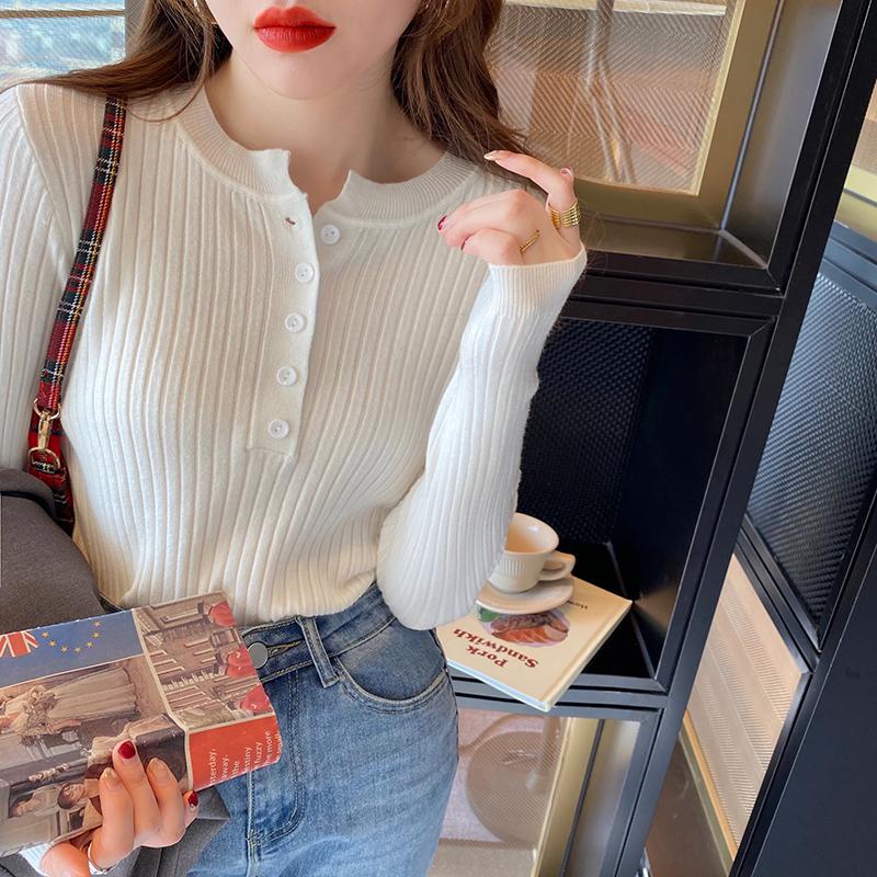 Spring New Women's Base All-match Knit Sweater
