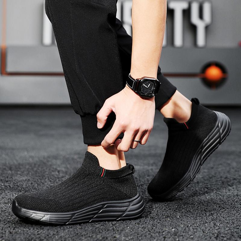 Модные и модные дышащие легкие летные тканые туфли большого размера, походная обувь, носки, обувь для спорта и отдыха на открытом воздухе