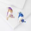 Accessories Enamel Oil Dropping Bird Brooch Brooch, Simple Clothing Accessories