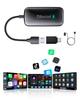 Ottocast Play2Video Ultra Media Adapter 2025 Ai Box Compatible with and Wirelessly Connects To CarPlay and Android Enjoy Videos and Music In Your Car