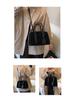 2025 Autumn Retro High-End Women's Single Shoulder Crossbody Bag, Lazy Style Boston Handbag