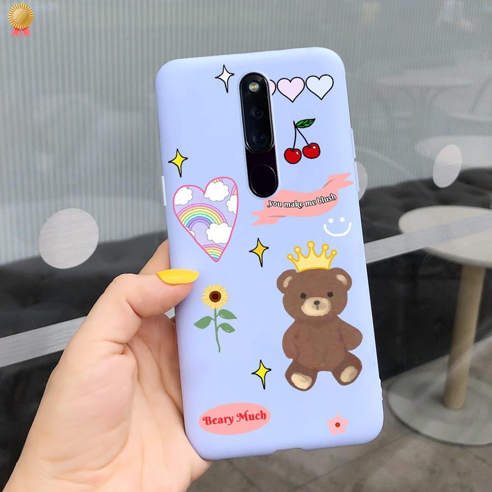 Для Oppo F11 Pro F11Pro Чехол Задняя крышка Роскошный Милый Мультяшный Силиконовый Для OppoF11 OppoF11Pro Oppo F 11 F11 Pro F11Pro Чехол для телефона