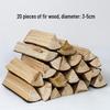 Fir Wood Firewood Ornament: Soft Log Stump Decoration for Garden & Floral Displays