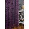 Корона Плиссированные Плоские Штаммы, Extrafor Shirness, Тюлевая Занавеска, Одинарное Крыло - Фиолетовый