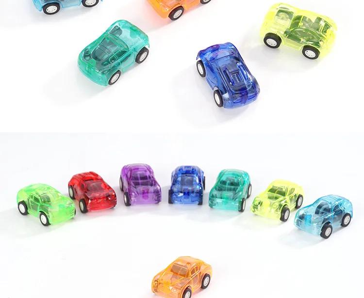 Transparent Mini Toy Pull-back Car 5 Pieces