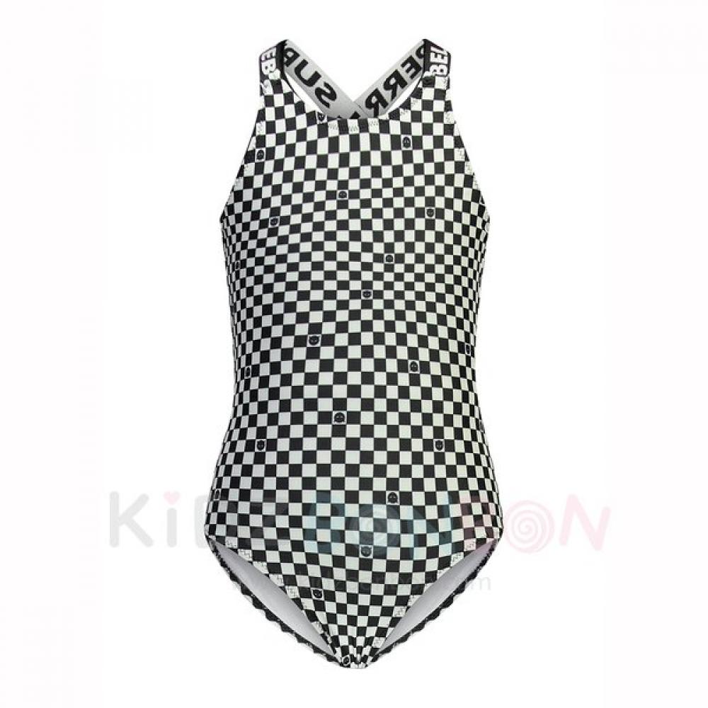 Superrebel Venice One Piece Swimsuit Block Black Model 958