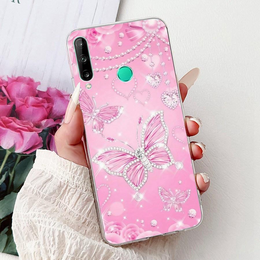 Для Huawei Y6P Чехол MED-LX9 Мягкий Силикон ТПУ Задняя Крышка Для Huawei Y7p 2020 ART-L29 Чехлы Для Телефона Huawei P40 lite E Чехол Оболочка