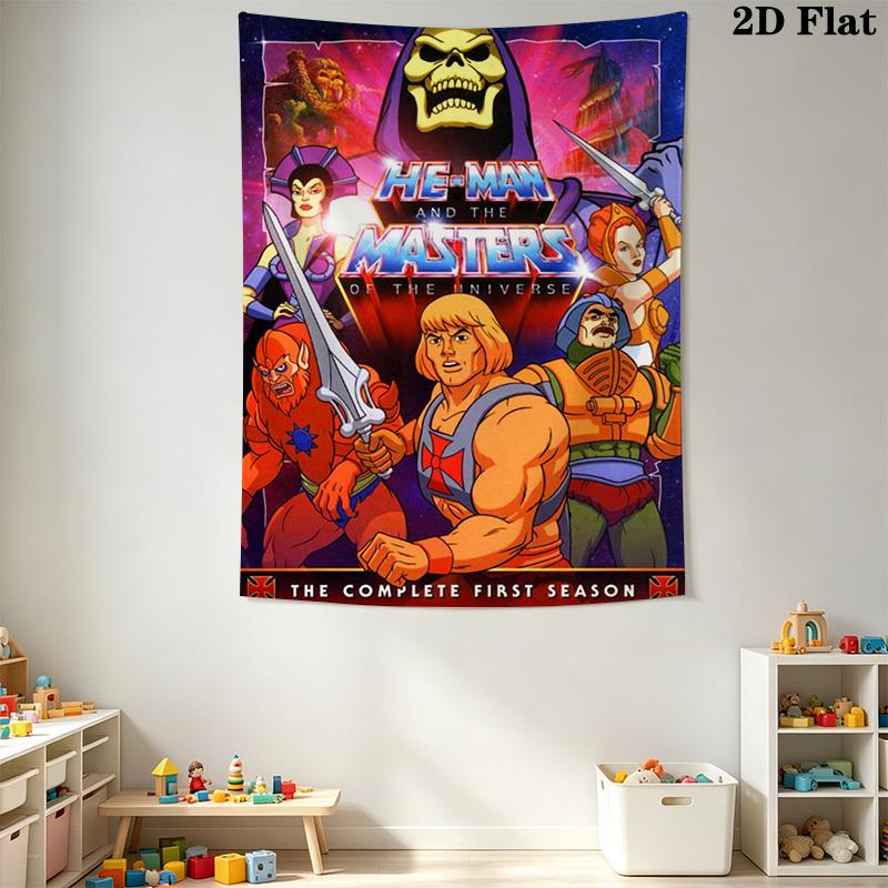 Heman Masters Universe Bedding 1 Duvet Cover 2 Pillowcase Without Core Duvet Cover And Pillowcase Soft And Comfortable