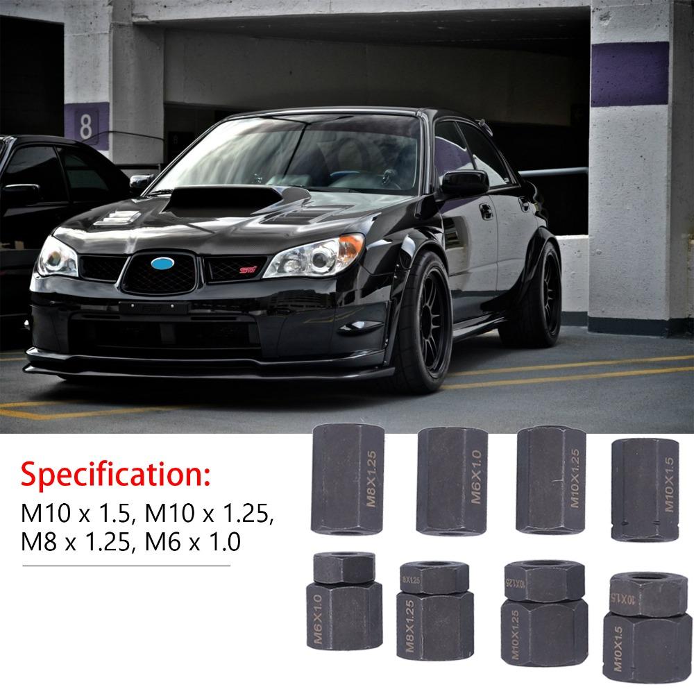 9PCS M8x1.25 Stud Installer Remover Kit M6x1.0 Bolt Extractor Tool  Exhaust Stud Removal
