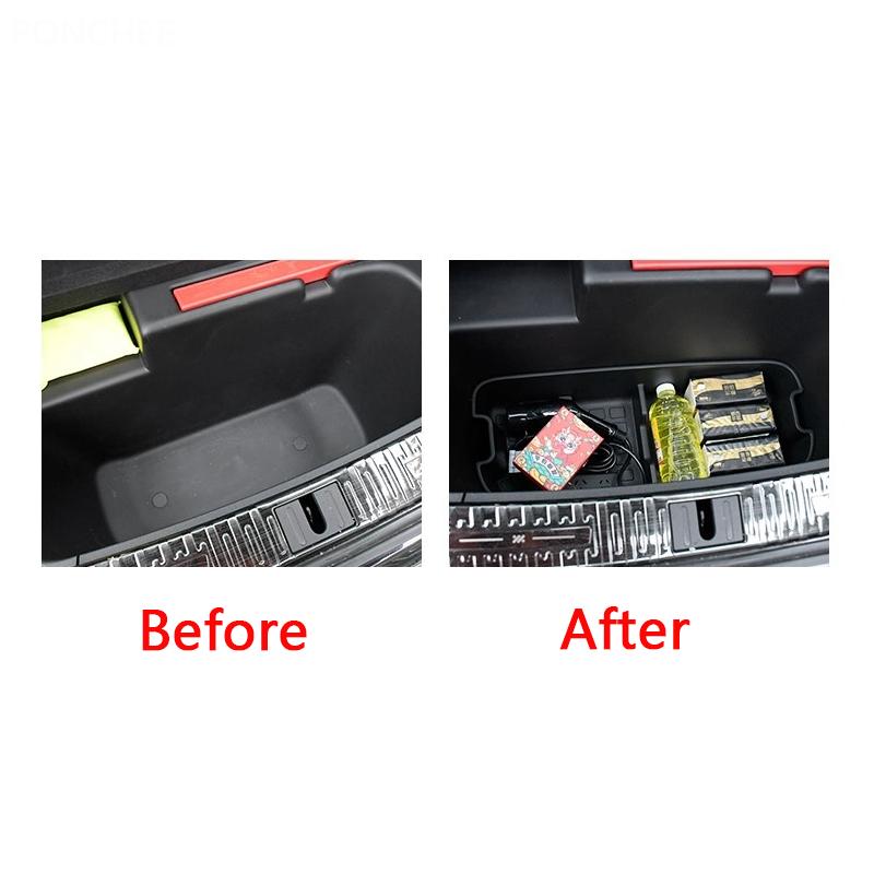 For IM Motors MG IM6 LS6 2023-2024 Trunk Front Cabin Storage Box with Cover Dirt-resistant Automobile Modification Supplies
