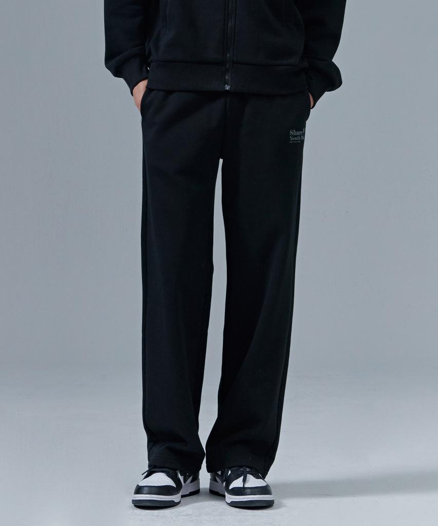 CHASECULT Unisex Graphic Brushed Straight Pants-Cfzu7207C03