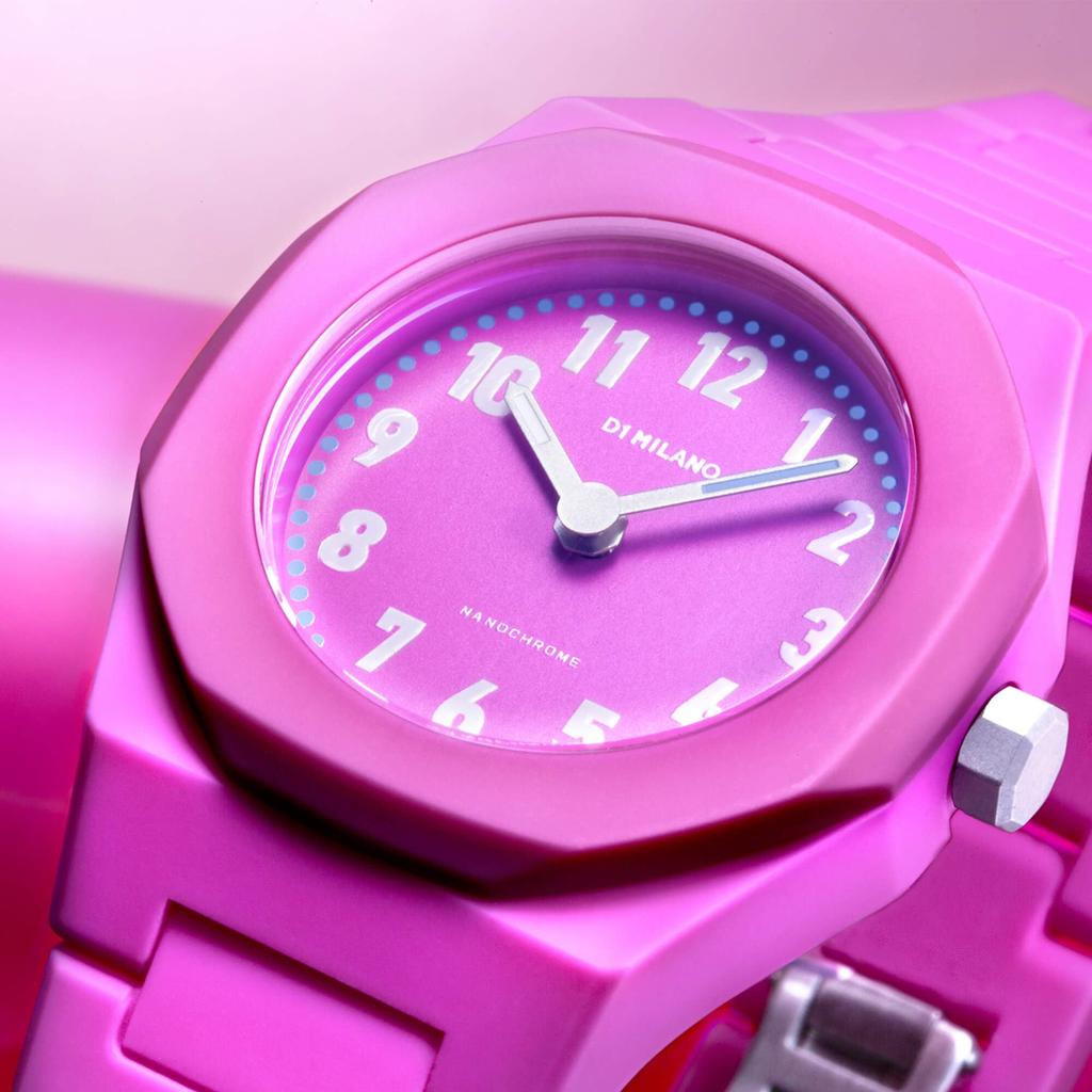 Женские часы D1 Milano NCBJ03 Поликарбонат Фламинго 32мм Оригинал