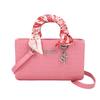 New Diamond Embroidery Thread New Trendy Fashion Shoulder Messenger Bag Portable Silk Scarf Princess Diana Bag