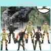 10 см Военная фигурка через границу с подвижными суставами, идеально подходит для коллекционеров и для демонстрации
