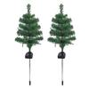 Solar-powered Christmas Tree Lights Christmas Ambient Lights LED Colorful Lights for Garden Yard