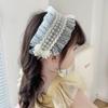 Girl Lolita Lace Mesh Headband Headpiece French Vintage Design Head Band Hairband for Stage Show