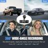 4-канальный видеорегистратор для автомобилей 1080P HD Автомобильный видеорегистратор Видеозапись Фронтальная внутренняя Задняя камера Ночное видение Черный ящик Автомобильные аксессуары